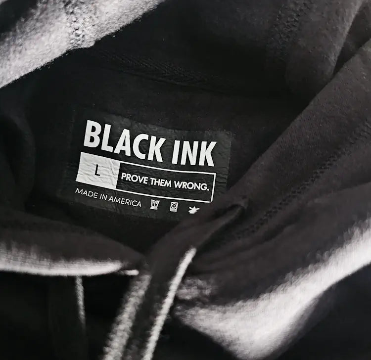 Black Ink Premium Hoodie