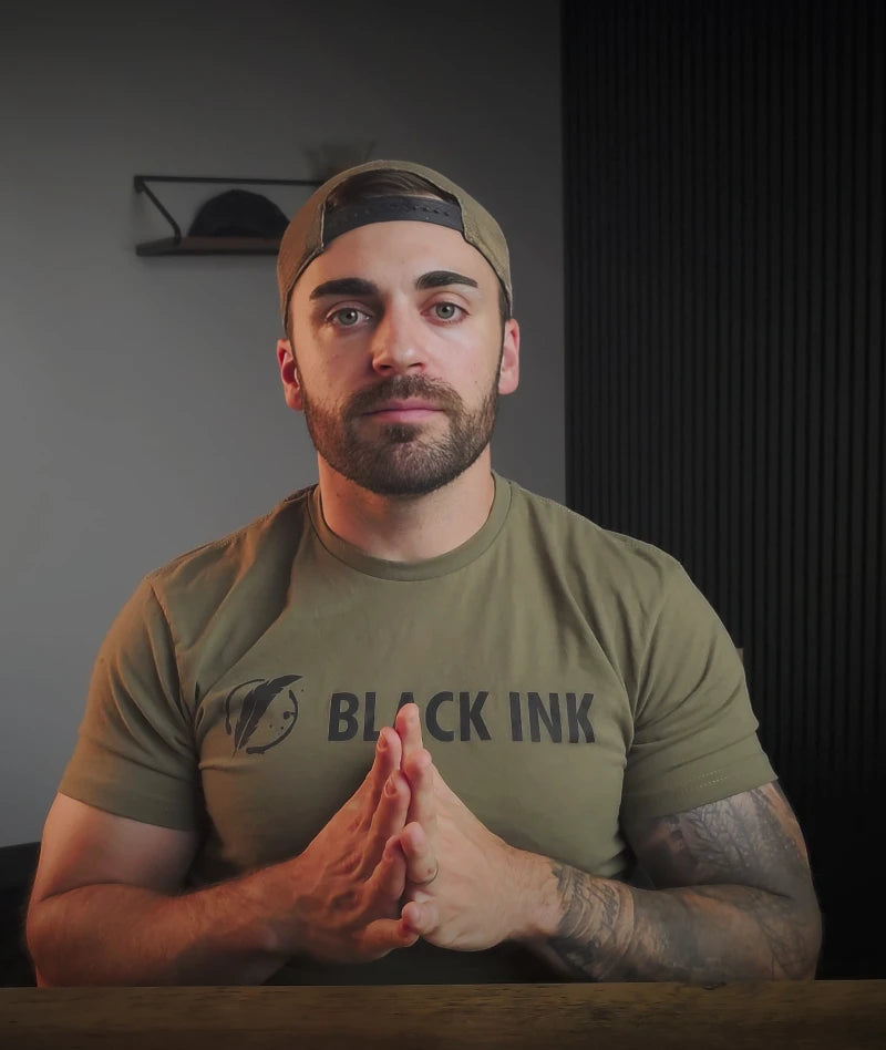 Black Ink Premium Sueded Shirt